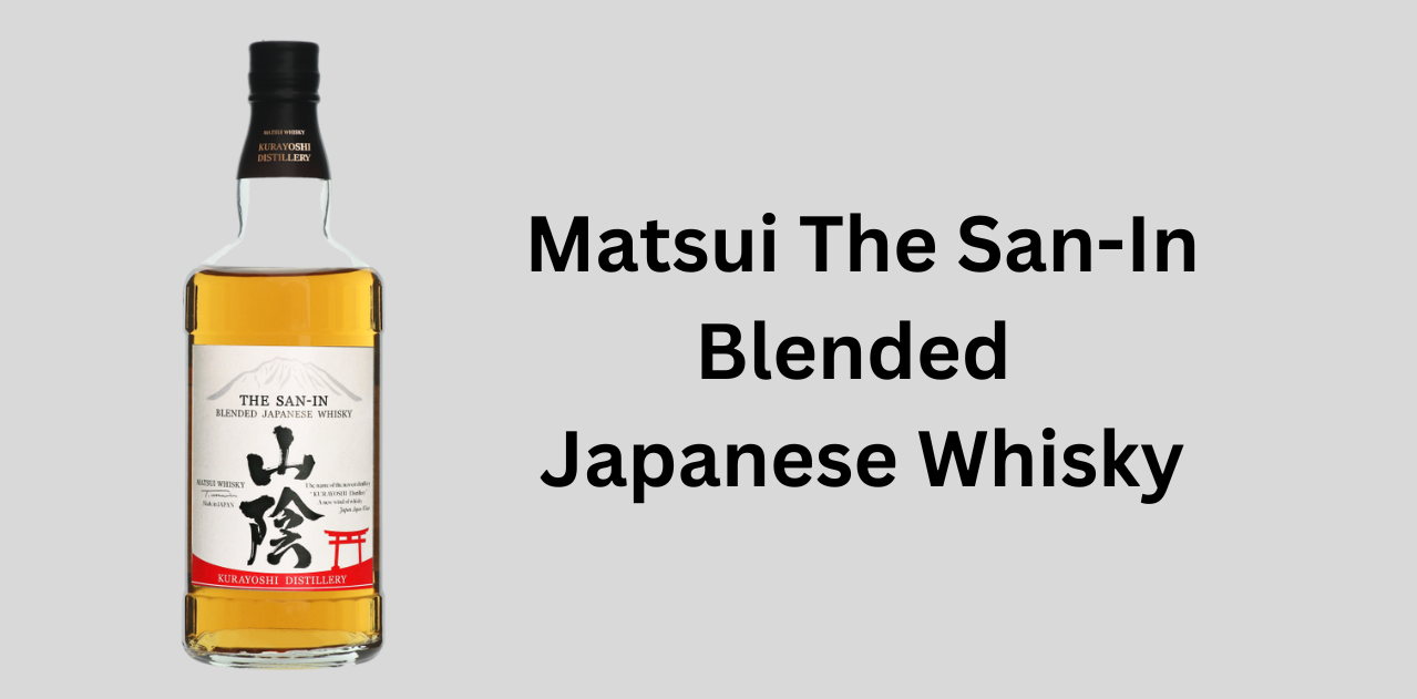 Matsui The San-In Blended Japanese Whisky